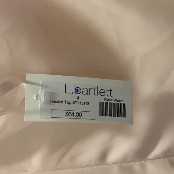 Blush Pink Wrap Tank - Picture 3 of 3